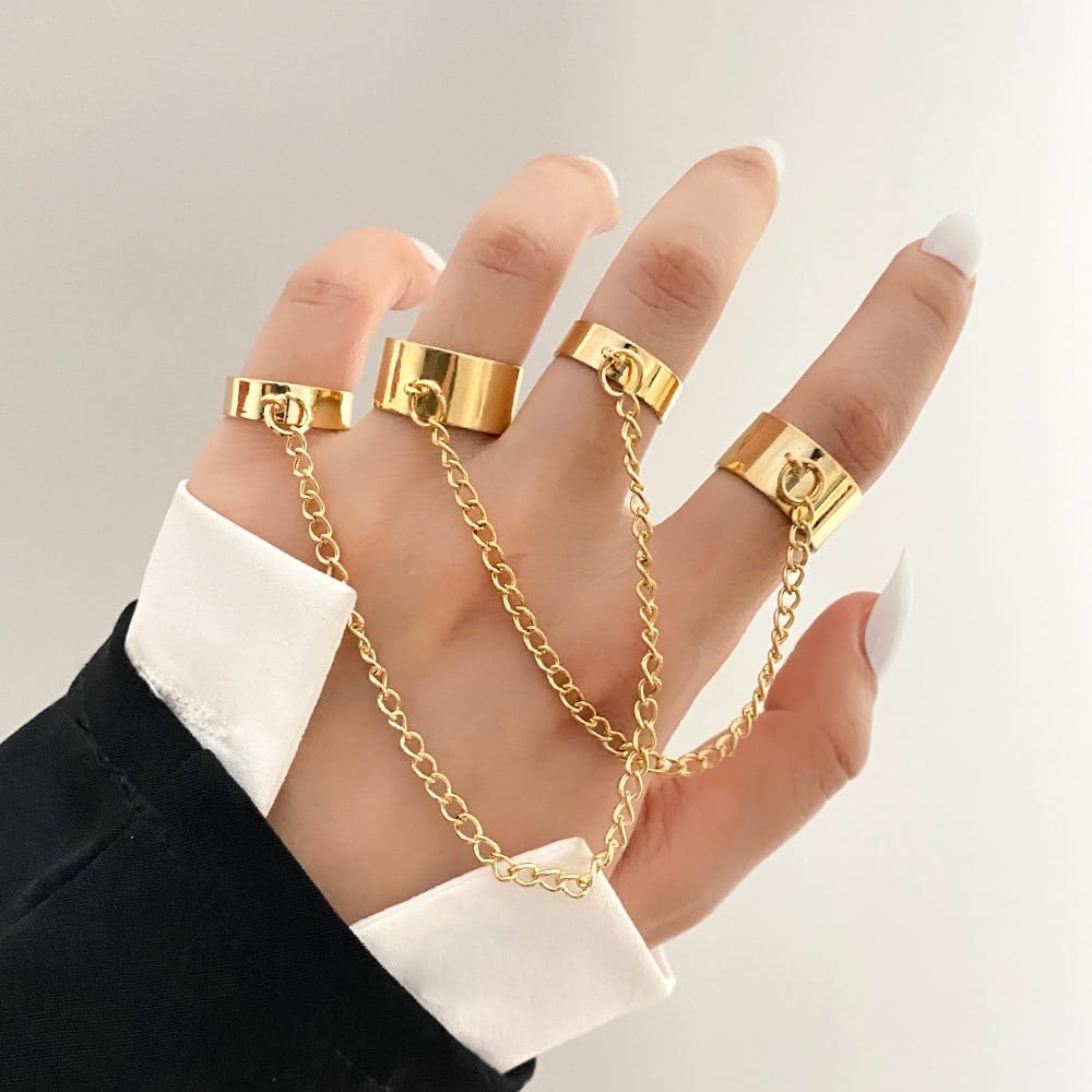 CC0187 - Cincin Tangan Pria Wanita Kpop Korea BTS EXO GOT7 NCT Daniel