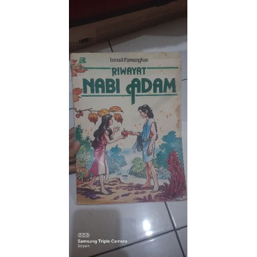 buku cerita bergambar riwayat nabi adam