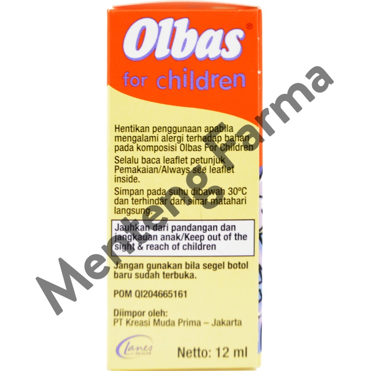 Olbas For Children 12 mL - Inhalant Aromaterapi Untuk Hidung Tersumbat