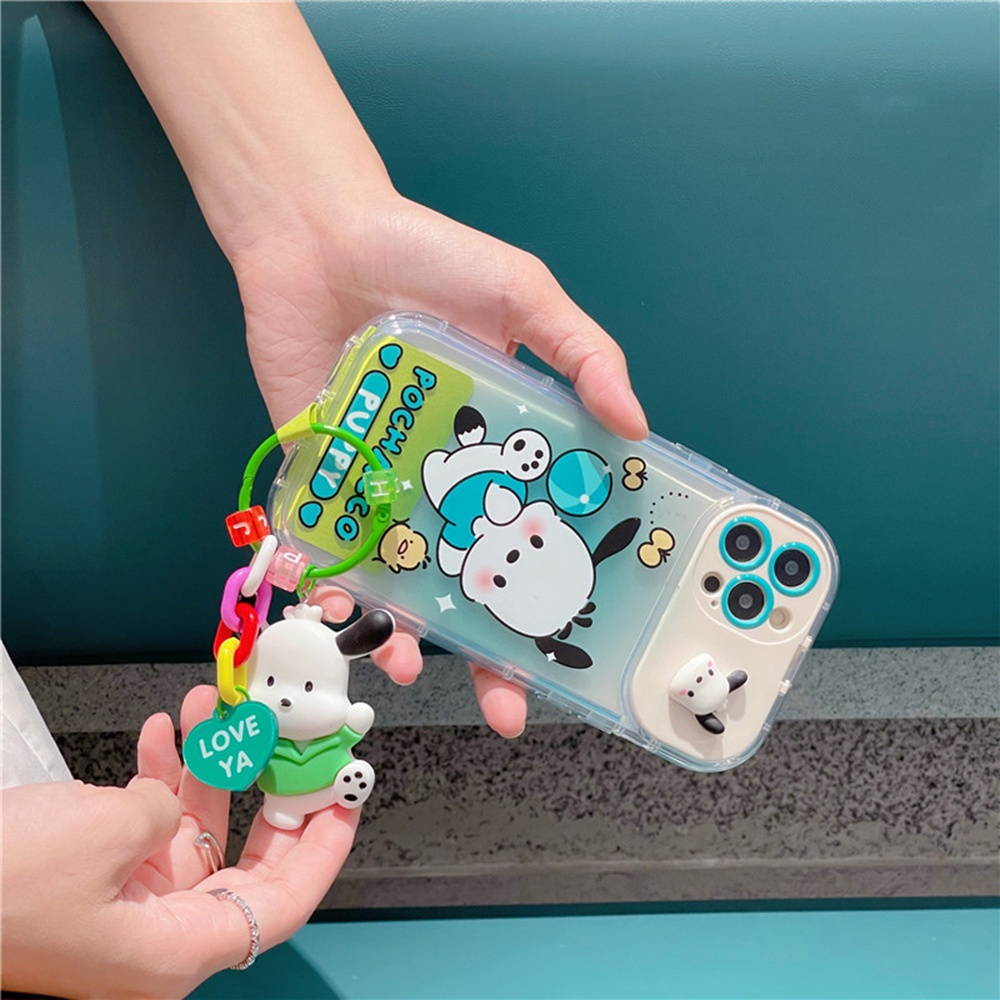 Case Motif Hello Kitty Melody Dengan Gantungan Kunci Untuk IPhone 11 / 11Promax 12 / 12pro Max 13 / 13pro Max