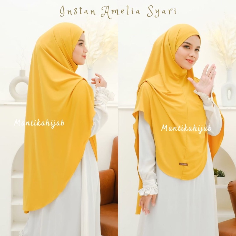 INSTAN AMELIA ORI MANTIKAHIJAB BERGO SYARI BERGO JERSEY BERGO NAZWA PADI WAHYU BY SHAFIRA HIJAB INSTAN NON PET