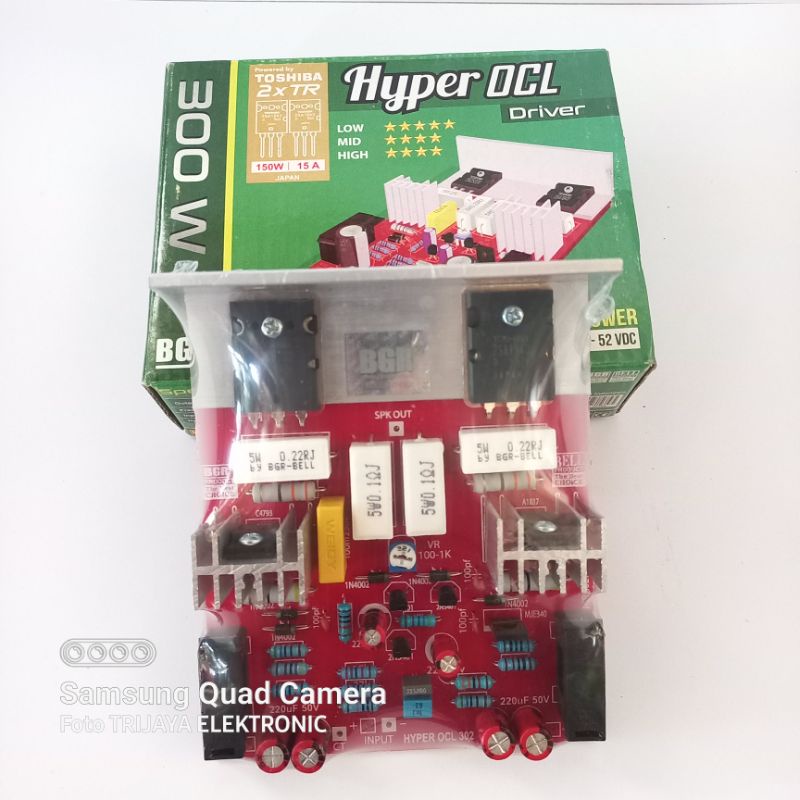 Kit Power Hyper OCL 300W Mono TR Toshiba Original