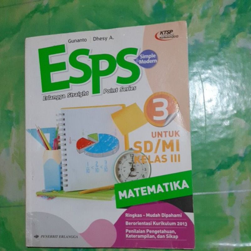 

Matematika Esps Erlangga 3 SD