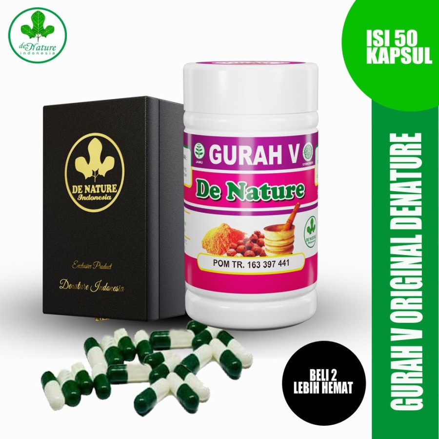 

Obat Pelancar Haid Herbal Kapsul Gurah V Denature Asli Obat Haid Tidak Lancar, Obat Nyeri Saat Haid, Obat Terlambat Datang Bulan