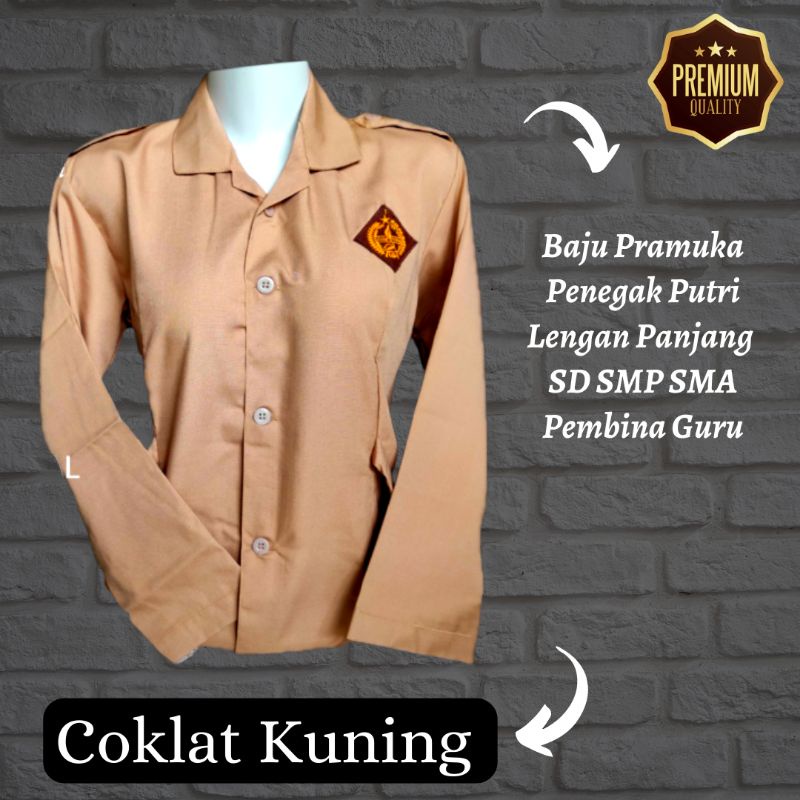 Jual Baju Seragam Sekolah Pramuka Penegak Putri Sd Smp Sma Pembina Guru