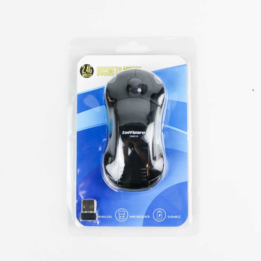 Mouse Wireless Mobil Ferrari Optical USB Receiver Plug n Play – Hitam