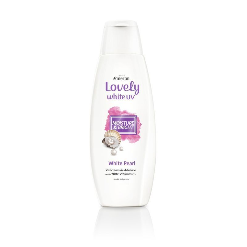 Emeron Lovely Hand &amp; Body Lotion Jeju Orange / White Pearl 200mL