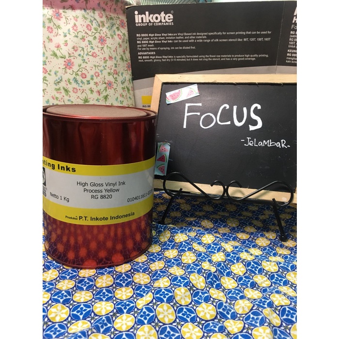

Murah Rg 8820 Process Yellow. Royalguard Kuning. Cat Sablon Murah