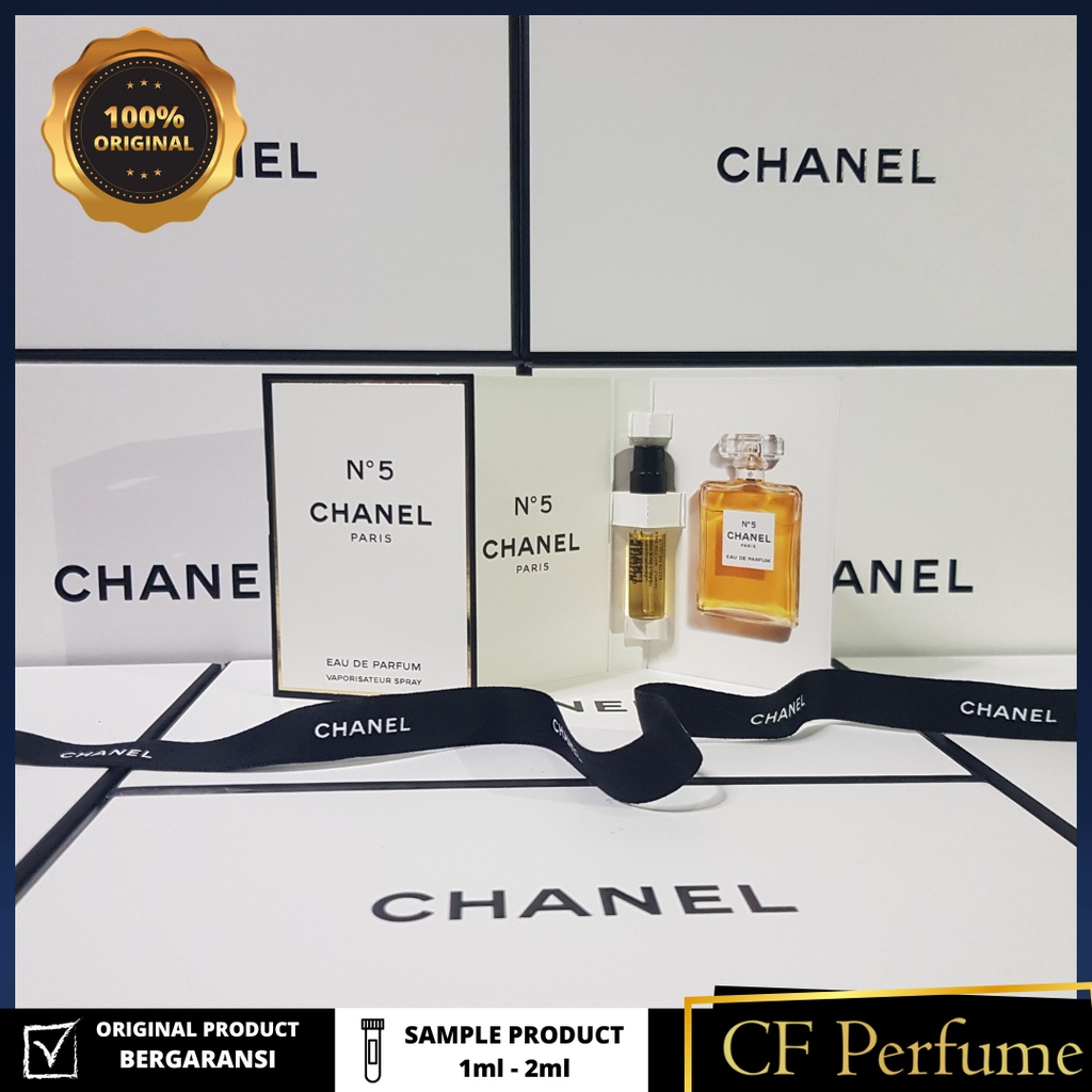 Chanel No 5 Eau De Parfum EDP 1.5ml Vial atau Sample For Women