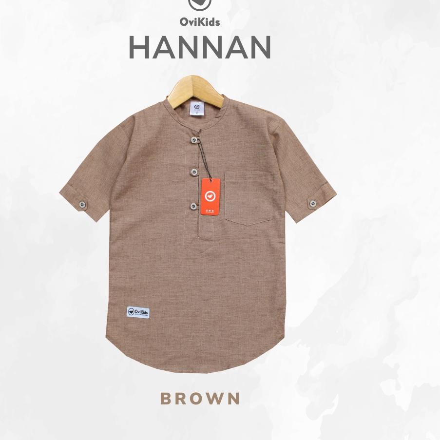 Flash Sale OVIKIDS HANNAN-Kemeja Koko Anak Baju Koko Kurta Anak Laki-Laki 2-10 Tahun ✓