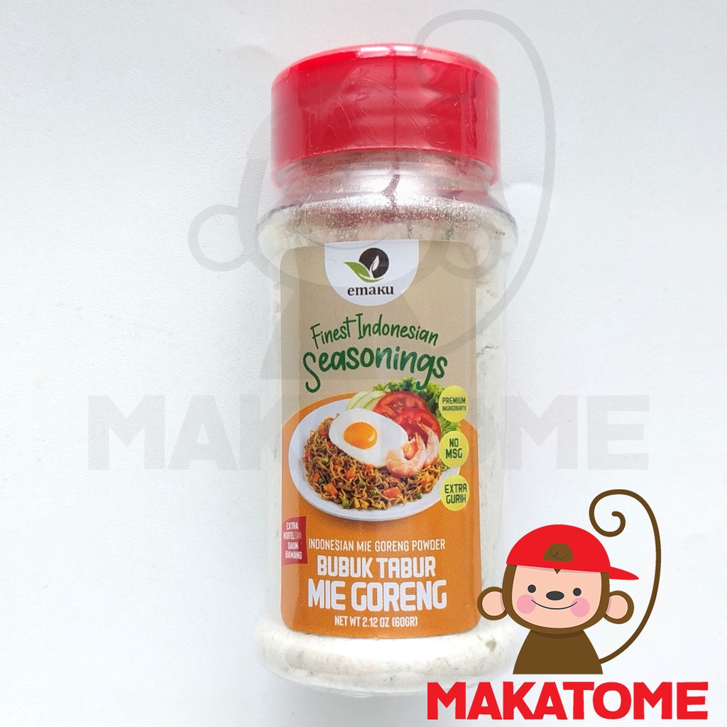 

Emaku Mie goreng Indonesian mi fried noodle 60gr Bumbu indomie indomi