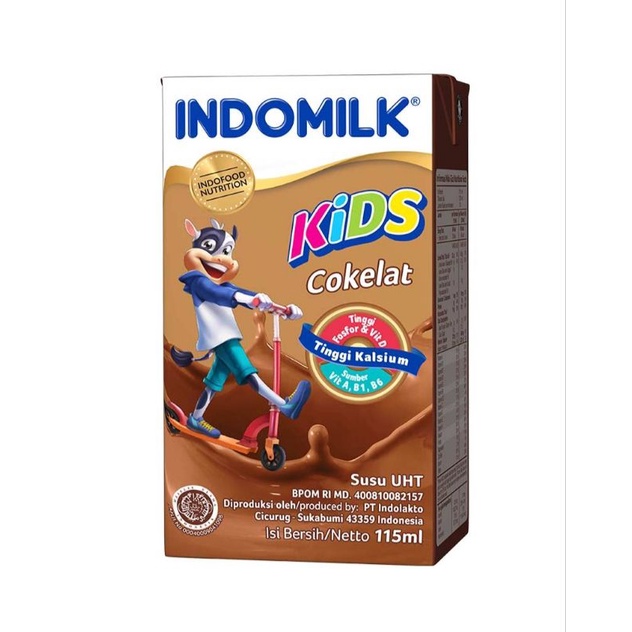 

Indomilk susu UHT Kids Choco 115ml x 40