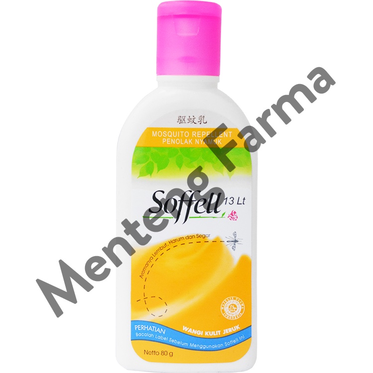 Soffell Lotion Wangi Kulit Jeruk 80 Gr - Lotion Anti Nyamuk