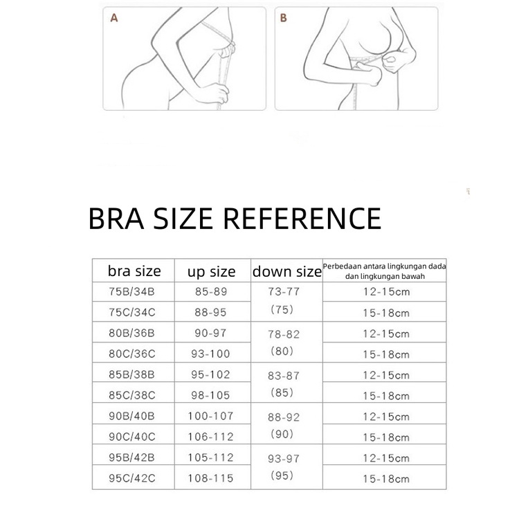 Bra Menyusui Bh Tanpa Kawat Kancing Depan Nursing Bra Cotton Pregnancy Women Maternity Underwear 968