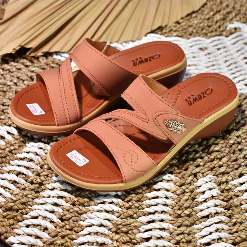Ozawa sandal wedges terbaru sandal wanita keren sandal cewek murah sandal wanita kekinian