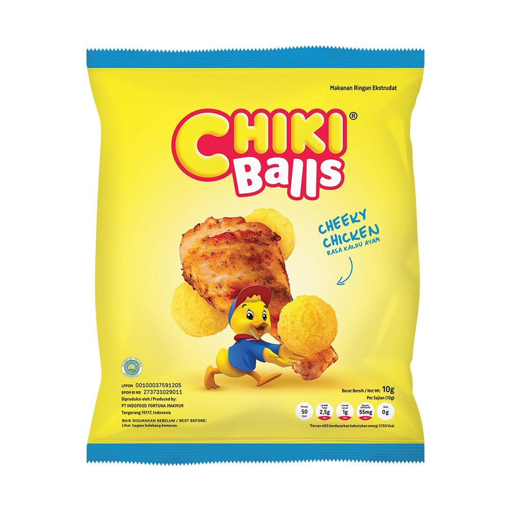 

CHIKI BALLS SNACK BISKUIT WAFER RASA CHICKEN AYAM CHIKI BALL