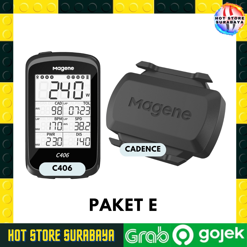 PAKET KOMPLIT MAGENE SPEED SENSOR CADENCE MAGENE HEART RATE PREMIUM