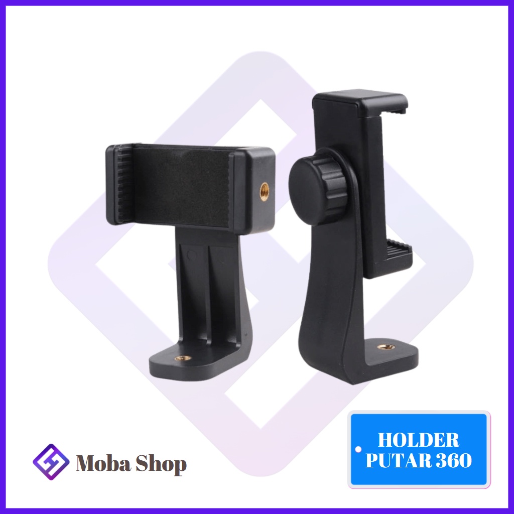 HOLDER PUTAR / ROTASI 360 / HOLDER HP BISA DIPUTAR HORIZONTAL VERTIKAL