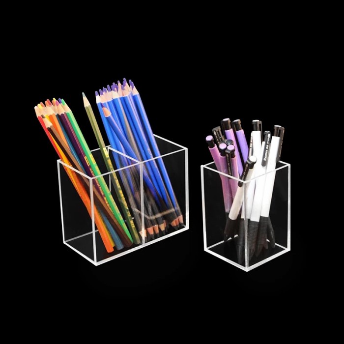 

Stationery Acrylic Tempat Pulpen & Bolpoin. /, Tempat Penyimpanan