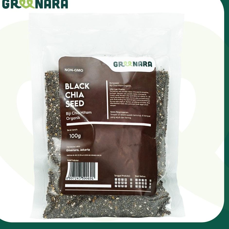 

ㅱZ Organic Black Chia Seed 100gr / Chiaseed Hitam Organik HARGA TERMURAH 2189 ◘