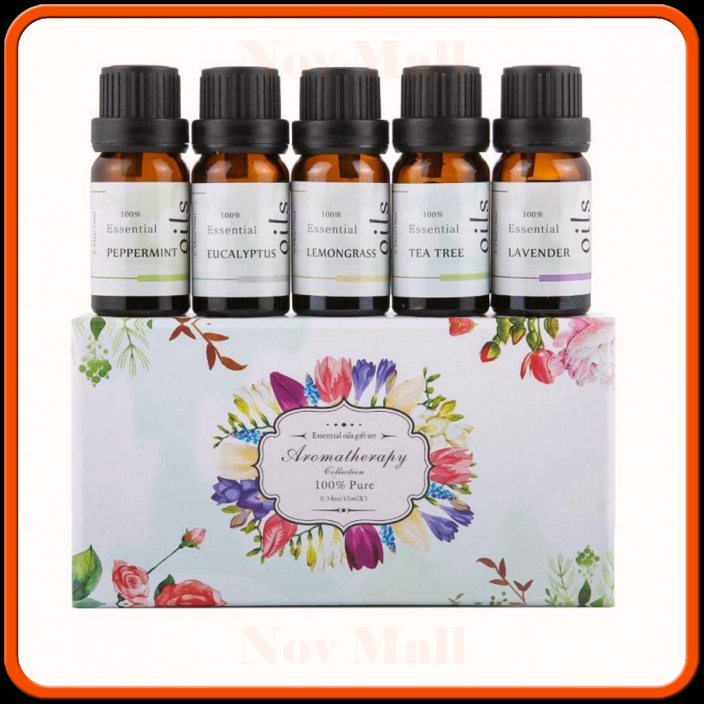 Set Pure Essential Oils Minyak Aromatherapy 5PCS AM676