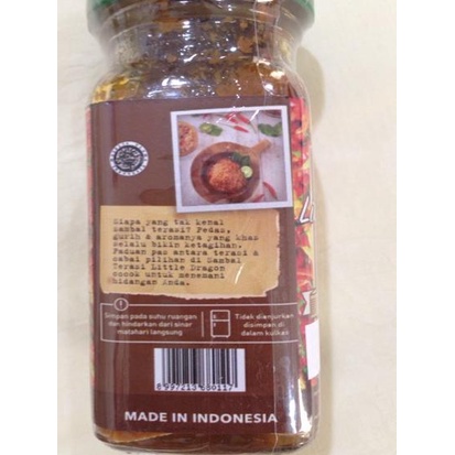 

✨MEN SALE✨ Sambal Terasi Botol Little Dragon Chili Sauce gas !!