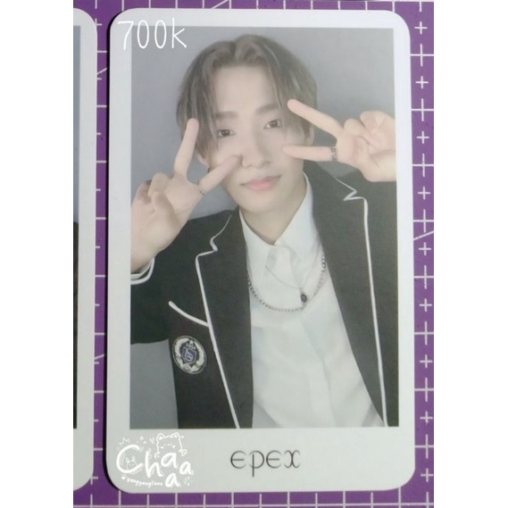 pc photocard jeff ar makestar winner fs bipolar pt.1 epex