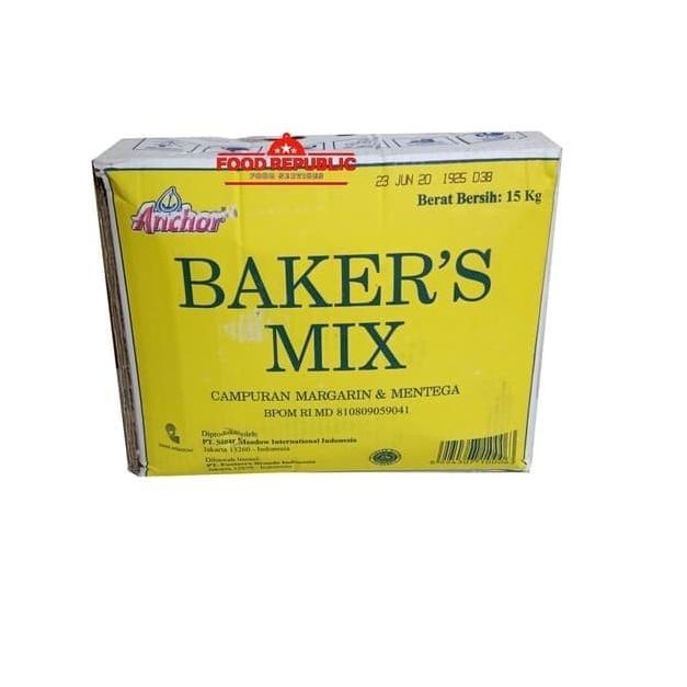 

Sikat Habis--BAKERS MIX ANCHOR 1 KG BUTTER BLEND HALAL IMPORT UTK KUE KERING