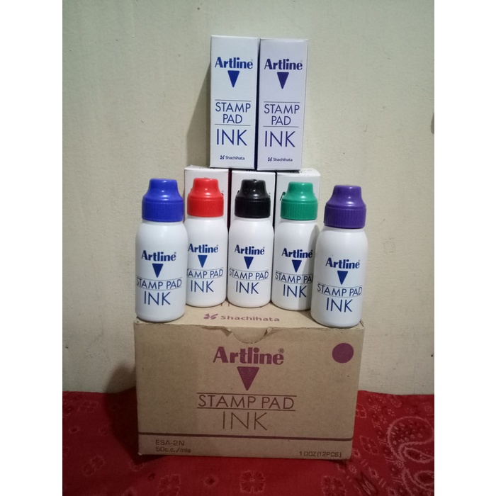 

Diskon Tinta Stempel Stamp Pad Ink Artline 50Cc Esa-2N Terlaris