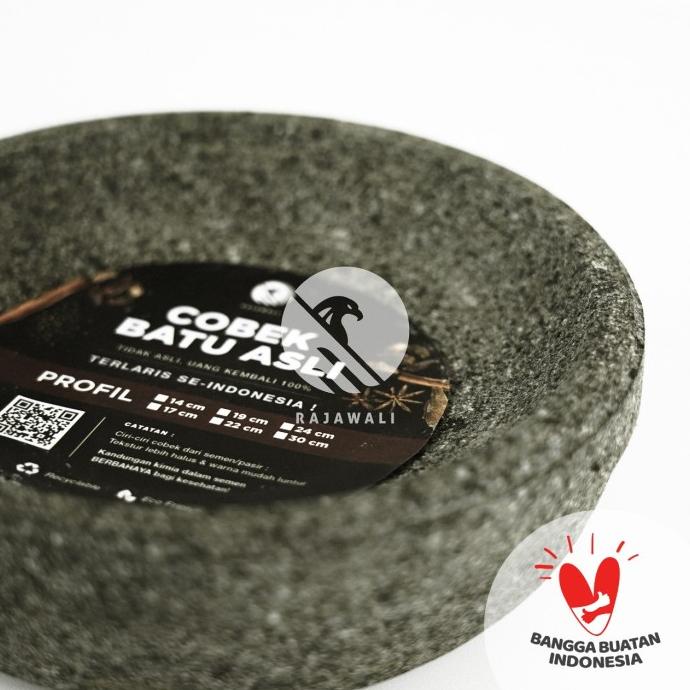 BISA COD Cobek Batu Profil 24 cm /PERALATAN MASAK SET/PANCI PRESTO/PANCI SET/WAJAN ANTI LENGKET