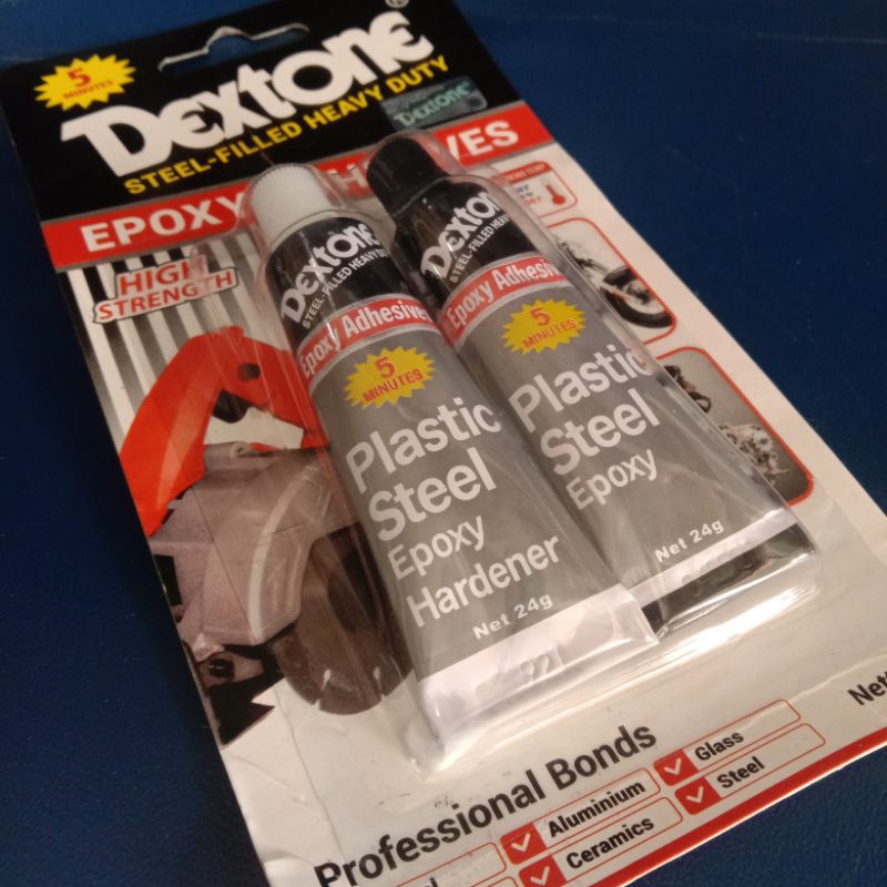 

Lem Besi Epoxy Adhesive Dextone 5 Menit