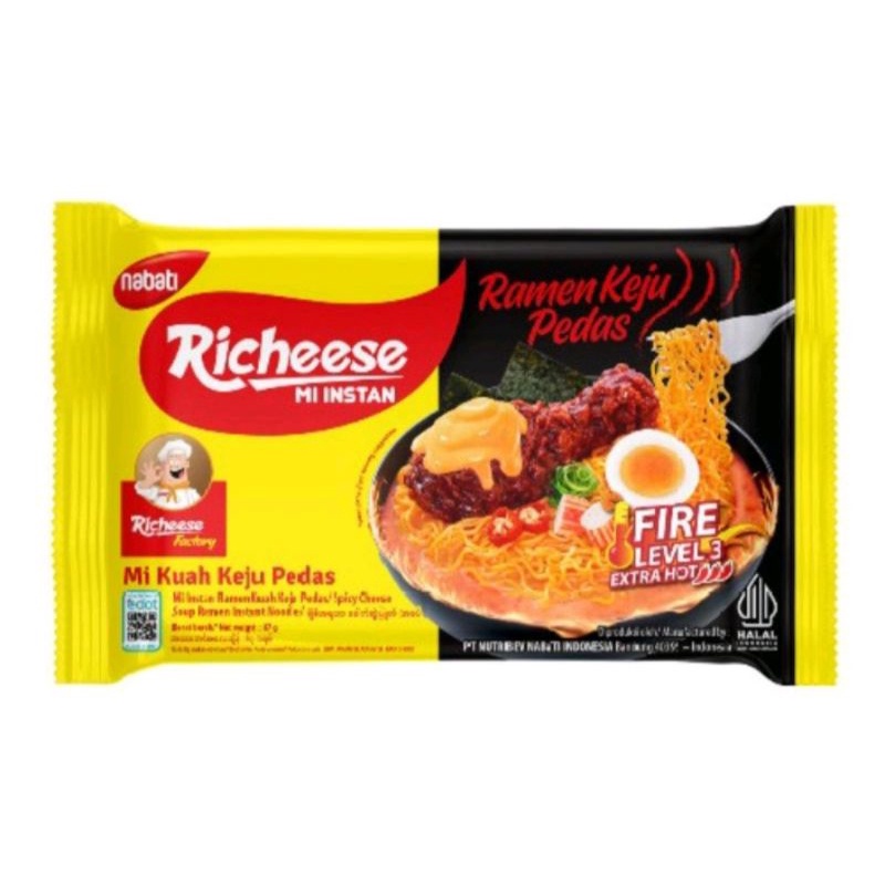 

Richeese Mie Ramen Kuah Lv 3 67g