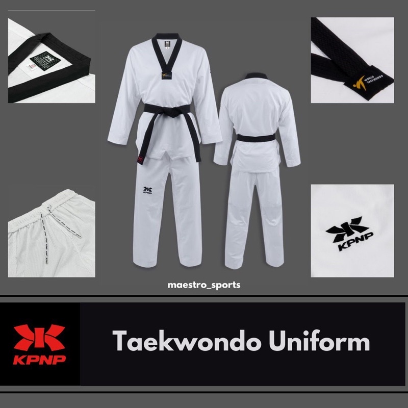 Seragam taekwondo KPNP