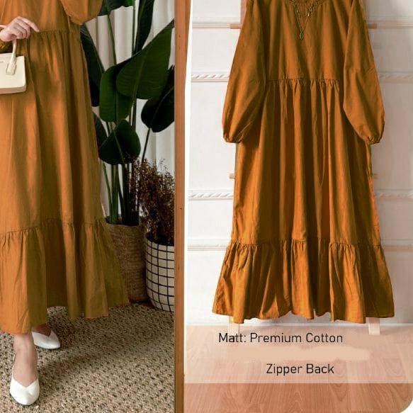 Couple Kurta Baju Pasangan Kemeja Koko Set Long Tunik Dress Polos