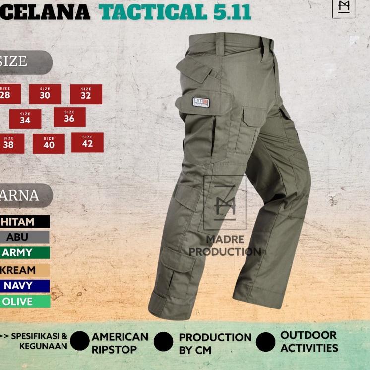 [226] Celana Tactical 5.11 Kitanica Blackhawk Wtac Panjang 28Ω
