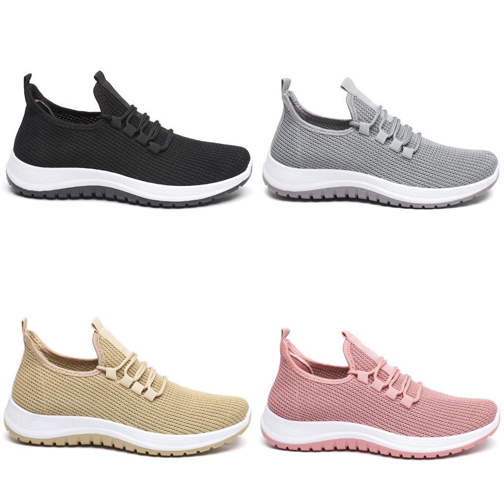 Sepatu Wanita Import Pakai Tali  Cewek Sport Shoes Kasual Fashion Shoes Wanita  A020