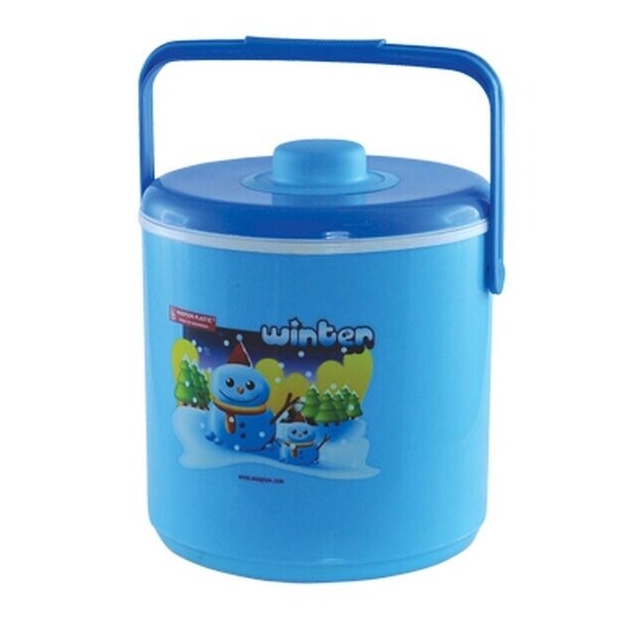 Rantang Es Nasi Maspion Plastik Rice Bucket 6 Liter Motif Bunga Food Grade