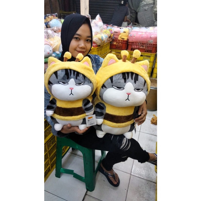 Produk Unggulan Boneka Furyu Cat Kucing Lebah Bee 45Cm Import Kado Hadiah Anak Kekasih Promo