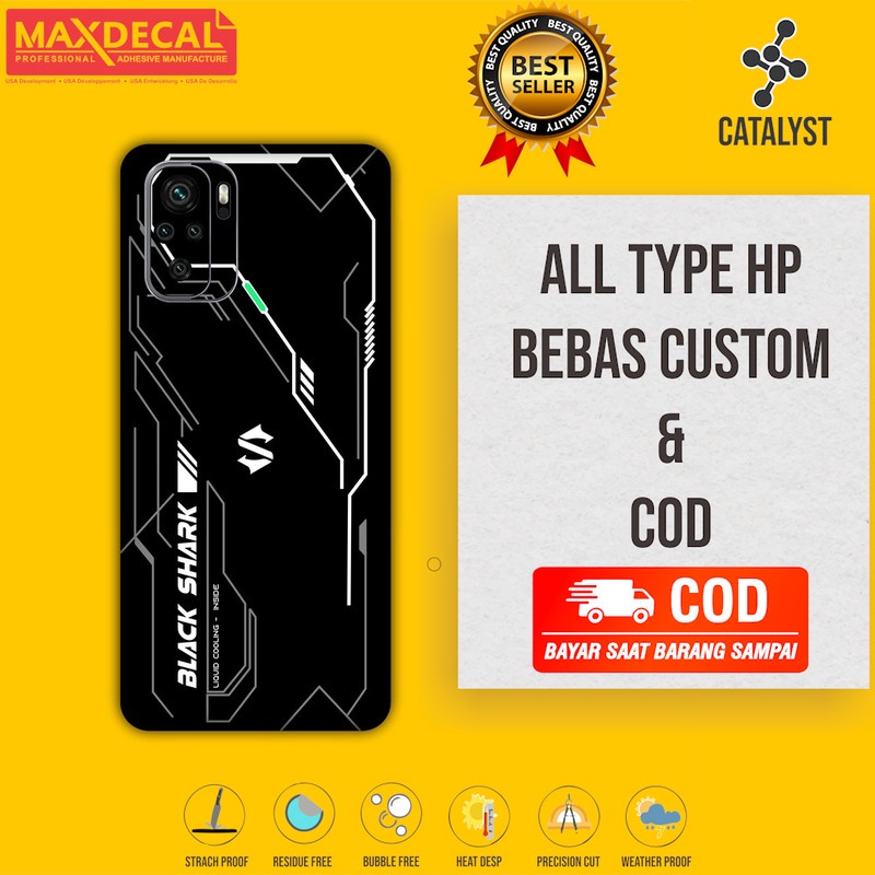 Garskin Redmi Note 10 Redmi Note 10s Fullbody Kode bsi - Bisa Custom - Skin Case