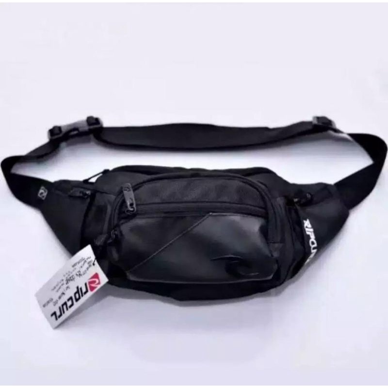 waistbag Quiksilver/ waistbag ripcurl tas pinggang Quiksilver logo besi premium