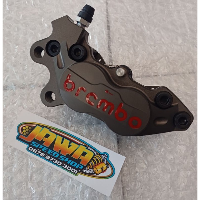 Kaliper brembo kiri 4P big cnc billet grade A thailand universal