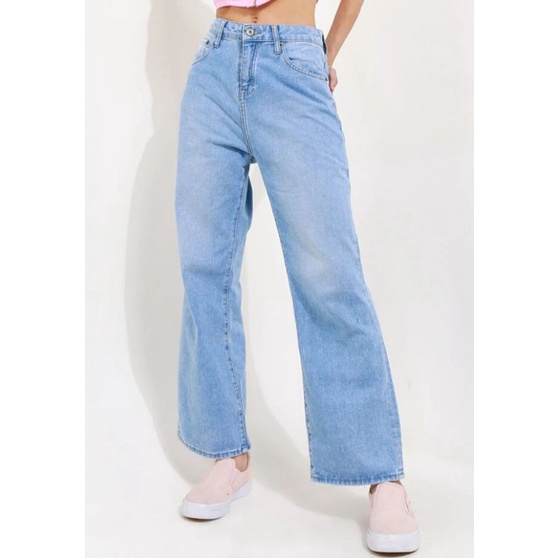 Celana wanita LOGO JEANS HI LOOSE SERIES G1 HANDMADE size S M L XL XXL NEW ARRIVAL