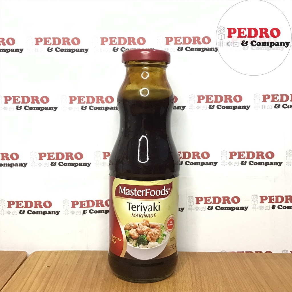 

Masterfoods teriyaki marinade 375 gram - sauce saus teriyaki bbq