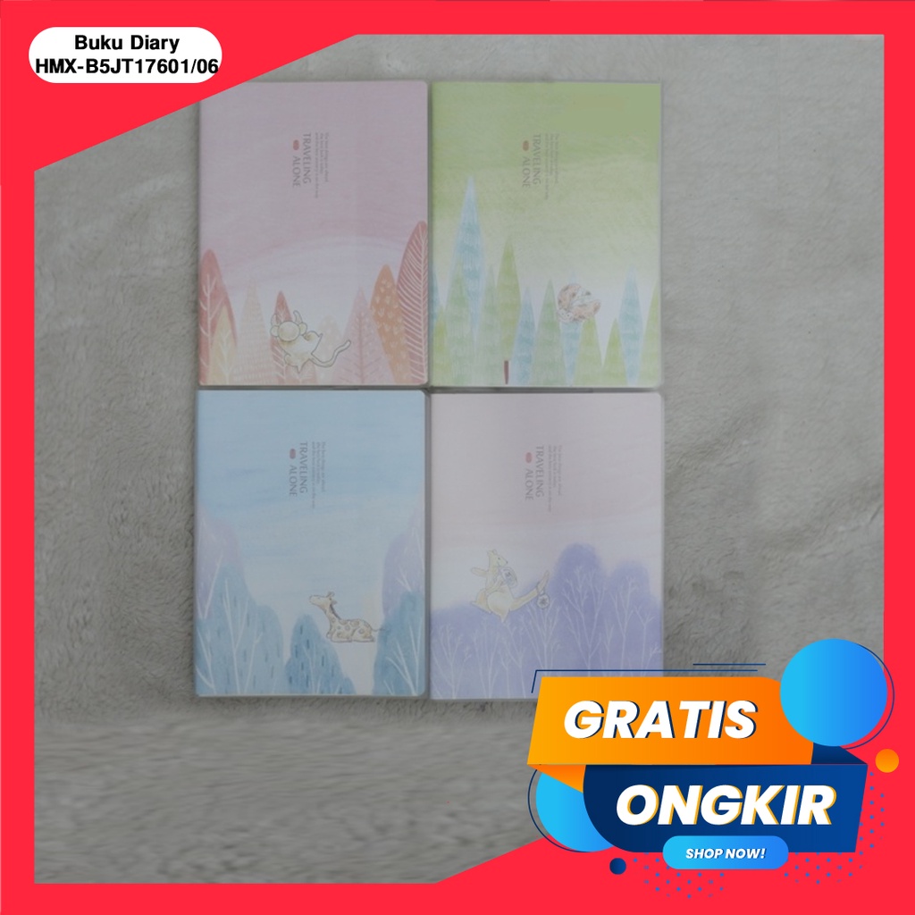 365 Notebook/Buku Diary/Buku Harian/BOOK #41334 (HMX-B5JT17601/06)