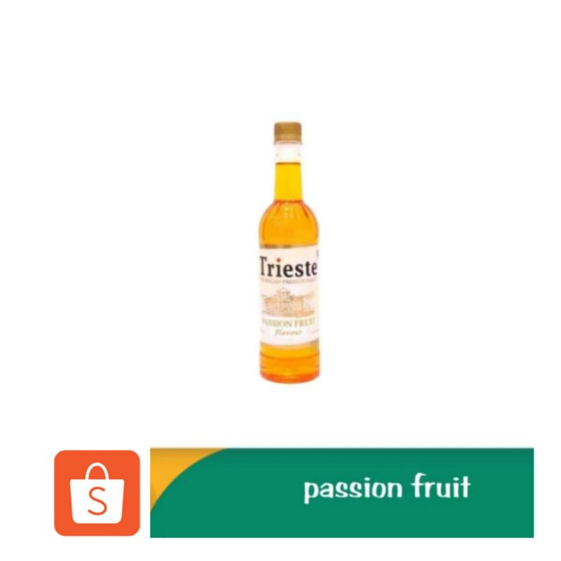 

Trieste syrup passion fruit 650ml