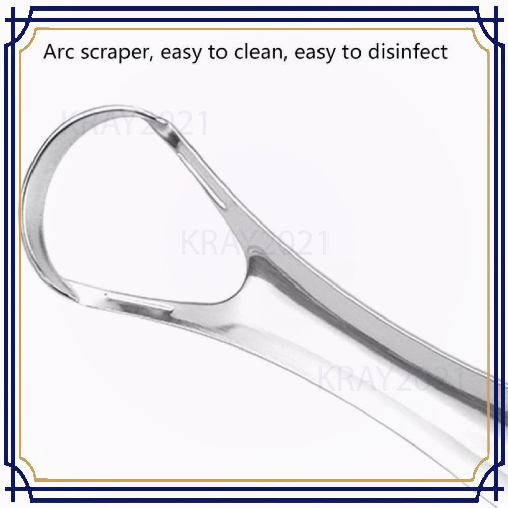 Pembersih Lidah Tongue Oral Scraper Cleaner HT883