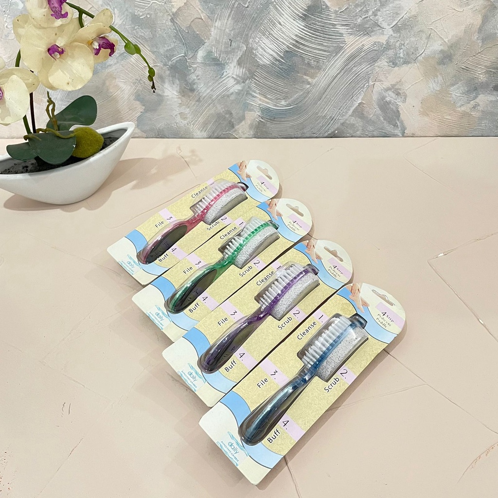 PENGGOSOK KAKI BATU APUNG DAILY PUMICE FOOT SCRUBBER 4 in 1