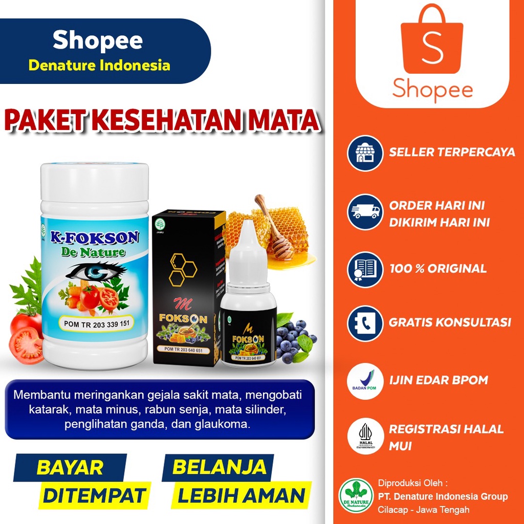 Obat Mata Herbal Vitama De Nature