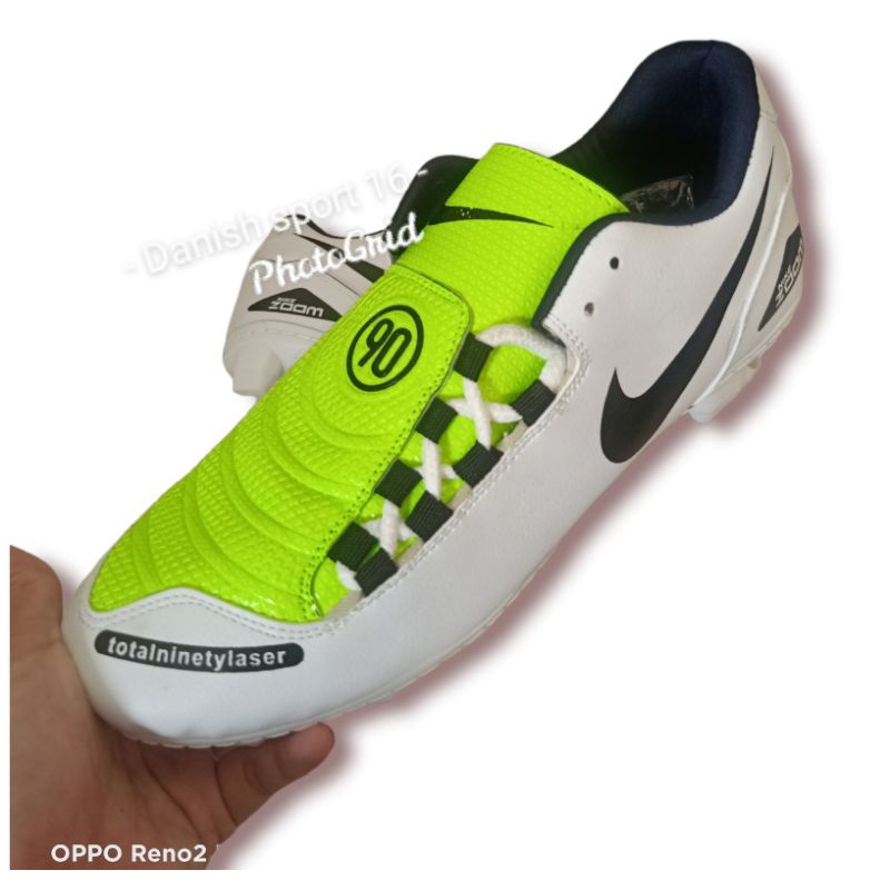 sepatu bola T90 laser(out sol sudah dijahit keliling)/sepatu bola terbaru/sepatu bola T90 laser kuli