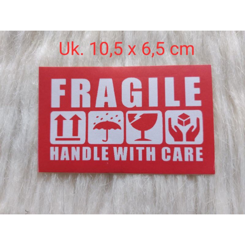 

Stiker FRAGILE TDK hisa CUSTOM